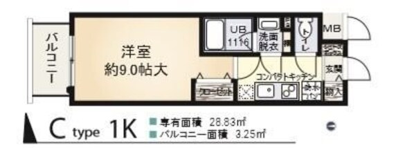 カサリベルテの物件間取画像